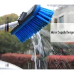 1set neues Auto automatische Teleskop lange Stange Sprüh wasser bürste Auto Windschutz scheibe Fenster wisch glas reiniger Wasch werkzeug 4