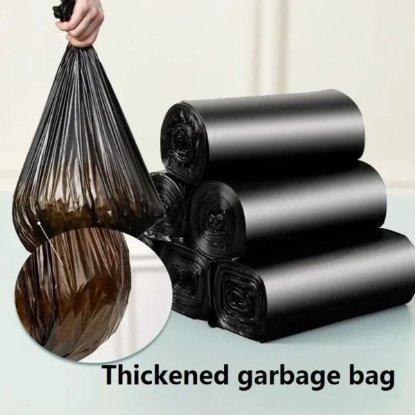 3 rollen/50PCS Haushalt Verdickt Kleine Desktop Mülleimer Müll Taschen Einweg Müll Taschen Küche Werkzeuge