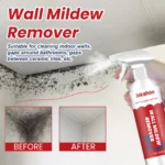 60 ml Badezimmer- und Küchenformentfernungsspray, Wandfleckenentferner, Lückschaum, Schimmelreiniger, wirksames Wandreinigungsmittel für zu Hause 5