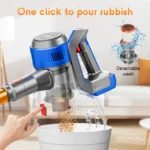 Honki 78KPA Kabelloser Staubsauger mit LED Hochleistungs-Starke Saugkraft Nass- und Trockensauger für Tierhaare und Teppiche 7