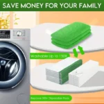 4 wiederverwendbare Wischpads mit hoher Wasseraufnahme und ultrafeinen Faser-Reinigungspads, die sich fest an den meisten Standardmopps anschließen können 5