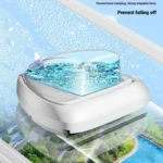 1pc doppelseitige Wasser Lagerung Glas Scheibenwischer Housekeeping Doppel-schicht Glas Scheibenwischer Haushalt Hochhaus Magnetische Glas Scheibenwischer 5