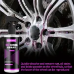 Auto Räder Felgen Reiniger Mehrzweck Rost Entferner Bremsfarbe Schützen Metall Staub Eisen Pulver Entferner Auto Pflege Chrom Spray 6