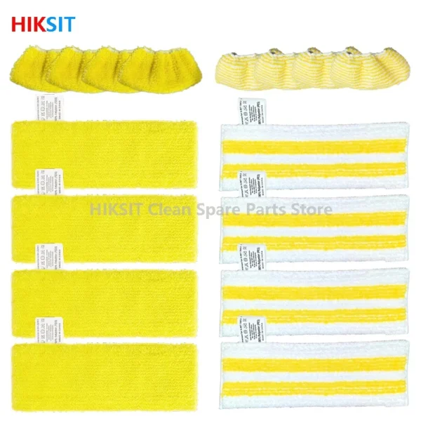 Mopp-Pads für Karcher Easyfix SC1 SC2 SC3 SC4 SC5 Dampfreiniger-Zubehör, Boden-Mikrofasertücher, Ersatzteil-Set
