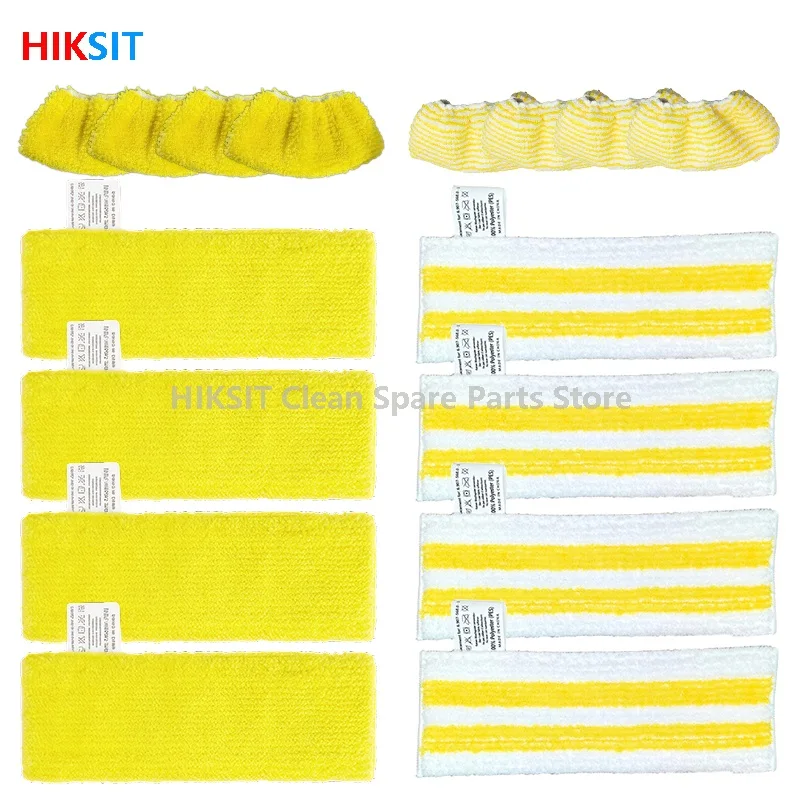 Mopp-Pads für Karcher Easyfix SC1 SC2 SC3 SC4 SC5 Dampfreiniger-Zubehör, Boden-Mikrofasertücher, Ersatzteil-Set