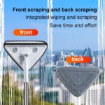 Dreieck Glas Wischer Teleskop Stange Windows Reinigung Pinsel Fenster Reiniger Professionelle Haushalt Fenster Reinigung Werkzeug 3