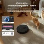 Roborock QV 35A Saug- und Wischroboter, 8000 Pa Saugleistung, Upgrade vom Qrevo S, All-in-One-Dock, Anti-Tangle-Bürste, automatische Wischfunktion 6