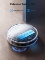Vyzzle 2026 Neuer Roboter-Staubsauger 5000Pa Saugkraft Lidar-Navigation App-Steuerung 3-in-1 Kehren Wischen Multi-Etagen-Kartierung 6