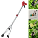 Garbage Picker Gripper mit 360° °   Rotierender Clip, Müllgreifer, Aufnahmewerkzeuge, 80 cm, leichtes, faltbares Greifer-Verlängerungs-Handwerkzeug 3