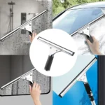25/35/45cm Glasreinigungsabzieher Fensterwischer Fensterreinigungswerkzeug Gummilippe für Badezimmer Dusche Haus Auto Glasreinigung 6