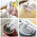 Küchenreinigungsbürsten für den Hausgebrauch auf Badewanne, Dusche, Küche, Fliesenböden, Spüle, Rillen, Fensterrahmen 3