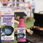 1/2/3 Stück Grillreiniger, Hochleistungs-Fettlöser-Spray, kraftvoller Fleckenentferner für Grillroste, Pfannen, Öfen, Küche 4