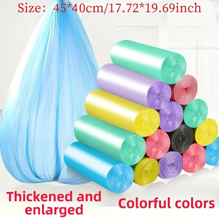 5 Rollen/Packung Haushalts-Einweg-Müllbeutel Kleine Mülltüten Küchen-Aufbewahrungsbeutel Reinigungsabfallbeutel Plastiktüten