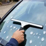 25/35/45cm Glasreinigungsabzieher Fensterwischer Fensterreinigungswerkzeug Gummilippe für Badezimmer Dusche Auto Glasreinigung 2