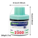Toilettenschüsselreiniger, automatische, langlebige blaue Toilettenreinigerflasche, septische sichere Toilettenschüssel-Tabletten in Flaschen, frisches Badezimmer 6
