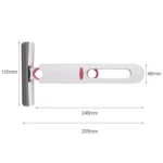 Mini Lazy Handwaschfreier, stark saugfähiger Mopp, selbstklemmender kleiner Mopp, nass und trocken, doppelter Verwendungszweck für Badezimmer, Küchen, Desktop-Glas 6