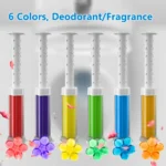 5 teile/satz Blume Aromatische Wc Reiniger Gel Deodorant Lufterfrischer Nadel Waschmittel Badezimmer Closes Deodorant WC Reinigung 3