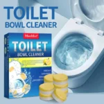 24 Stück Toilettenreinigungs-Brausetabletten mit Zitronenduft, entfernt Urinflecken, Geruchsvergilbung, dauerhafte Frische, ein Muss für zu Hause 2