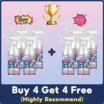 Bad Reinigungsspray Dusche Glas Entkalker Anti Schimmel Reinigung Badewanne Toilette Entkalkung Kalk Reiniger Badewanne Reiniger Schaum 2