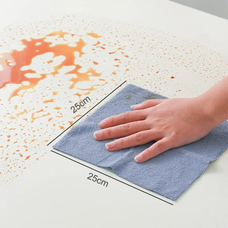 25*25cm Mikrofaser-Handtuchrollen Wiederverwendbare Reinigungstücher Haushalt Küchentuch Geschirrtücher 1 Rolle mit 20 Blättern 2