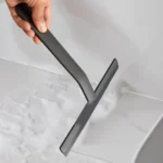 1 Stück multifunktionaler Hand-Abzieher aus Kunststoff, Glasreiniger, Fensterwischer, geeignet für die Reinigung von Türen, Fenstern, Autoglas, Badezimmern, Toiletten und Böden, langlebiges Wasserentfernungsgerät 6
