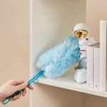 Fluffy Duster Kit mit Flash-Staubmagnet, 1 Griff und 3 Nachfüllungen