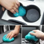 Blaue Reinigungsknete für die Fahrzeugaufbereitung – Auto-Reinigungsgel, Knete für die Fahrzeugpflege, Auto-Reinigungsgel, Plastilin für Autos XCN01 6