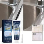 Leistungsstarkes Gel zur Entfernung von Schimmel und Schimmel – Fugenreiniger für Fliesen, Badewannen, Küchenwand, Schimmelprävention, Fleckenentferner 2