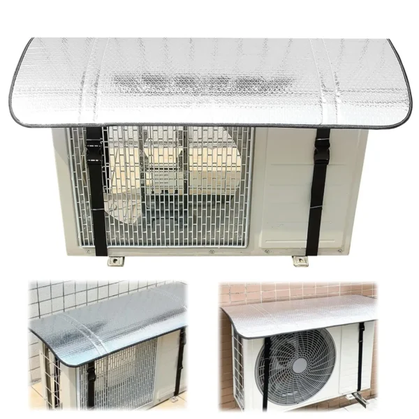 Schutzhülle für Klimaanlagen-Außengeräte, wasserdicht, Sonnenschutz, staubabweisend, für Kondensator, Balkon, Garten, Dachterrasse