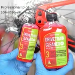 Fahrradkettenreiniger 100 ml Fahrrad-Antriebsstrangreiniger, Reinigungs- und Wartungsflüssigkeit, Entfettungsspray für faltbare Rennrad-MTB-Fahrräder 5