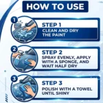 1-5PCS Auto Nano Beschichtung Spray Auto Quick-Dry Beschichtung Hydrophobe Schutz Polieren Wartung Erneuerung Mittel zubehör 6