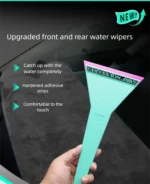 TOFAR Lange Griff Auto Windschutzscheibe Reinigung Rakel Wasser Wischer Bulldozer Fenster Tönung Gummi Schaber Glas Auto Waschen Zubehör 6