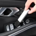5/1pcs Auto versenkbare Innen reinigungs bürste Klimaanlage Computer Detail lierung Bürste Tastatur Kunststoff griff Woll bürste 3