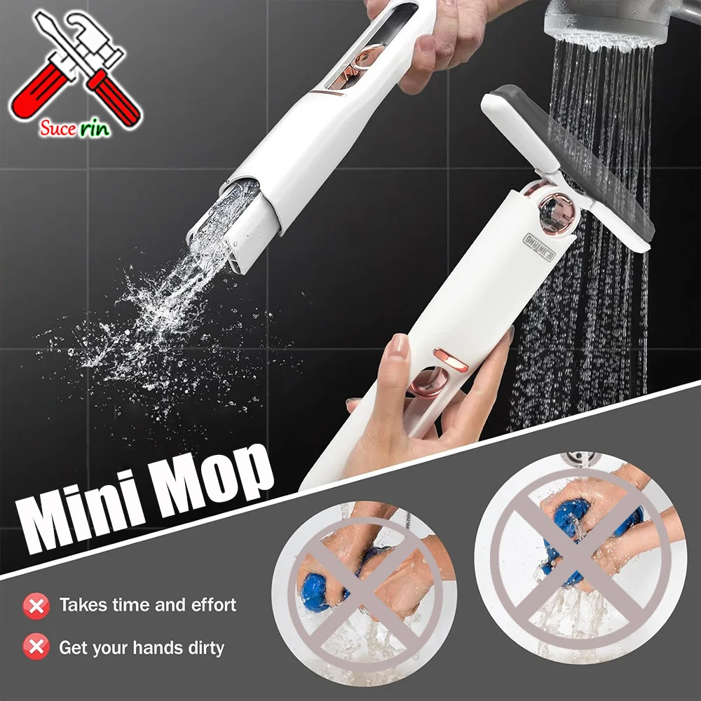 2-24Pcs Mini Mopp Leistungsstarke Squeeze Mini Mopp Klapp mit Selbst-quetschenden Boden Küche Wc Waschen Schreibtisch fenster Auto Sauber Werkzeuge 2-24Pcs Mini Mopp Leistungsstarke Squeeze Mini Mopp Klapp mit Selbst-quetschenden Boden Küche Wc Waschen Schreibtisch fenster Auto Sauber Werkzeuge