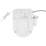 Beheizbarer Intelligenter Toilettensitz mit LED-Nachtlicht & Schaumflasche für Zuhause und Hotelbadezimmer 5