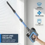 Akku Staubsauger Kabellos Akkustaubsauger Akkusauger - Kabelloser Stabstaubsauger Elektrische Sauger Kehrbesen mit Ladestation 3