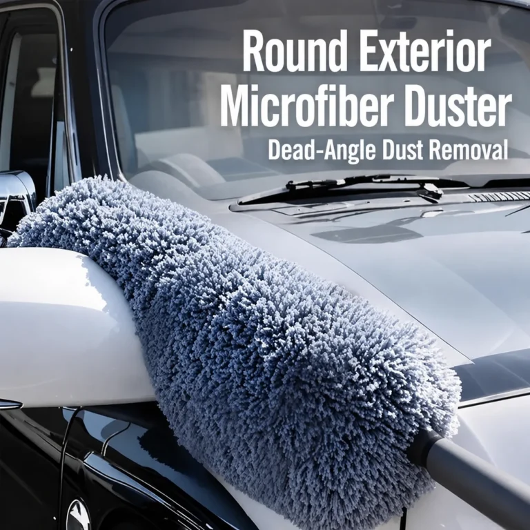 Professioneller Auto-Staubwedel Mikrofaser-Reinigungsbürste Teleskopischer Langer Griff Auto-Waschmop Kratzfreier Auto-Detailing Staubentferner 2