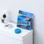 Toilettenschüsselreiniger, automatisch, selbstreinigend, 10 Tabletten, blaue Blase, Zitrone, Lavendelduft, leistungsstarker Desodorierer für Badezimmer, WC Fres 6