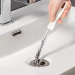 Rohr Baggerbürste Badezimmer Kanalisation Haarentfernung Waschbecken Reinigungsbürste 48/71 cm Abflussreiniger Biegsame flexible Reinigungswerkzeuge 2