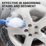 Seametal Autorad Reifen Felge Reinigungs bürste tragbare Plüsch Auto Radnabe Bürste Wasch werkzeug Auto Detail lierung Pflege Stauben tfernungs bürste 2