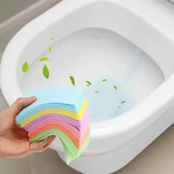 30-120 Stück Multifunktionale Toilettenreinigungsblätter Bodenreinigungsblätter Wischmopp Boden Toilettenreinigung Haushaltshygiene Fliesenreinigungsblätter