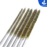 500 mm extra lange Edelstahl-Drahtrohrbürste, Spirale, gedrehte Schlaufe, Rohrflasche, schmale Bohrung, Metall, tiefe Rostreinigung, Handwerkzeuge 5