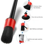 5Pcs Auto Reinigung Pinsel Kit Auto Detail Pinsel Staub Pinsel Für Auto Innen Detaillierung Pinsel Set Rad Felgen Sauber pinsel Werkzeuge 4