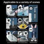 Hochdruck Air Drain Blaster Badezimmer Waschbecken Kanalisation Abfluss Verstopfen Entferner Werkzeuge Edelstahl Wc Kolben Pipeline unclogger 5