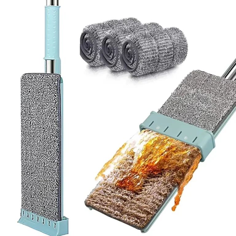360 ° Rotierenden Flachen Mopp Spin Boden Mops Mikrofaser Faul Freihand Waschen Boden Schwimmenden Mopp Haushalts Reinigung Werkzeuge 2