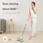 Kabelloser Elektrischer Bodenwischer 2000mAh Akku Sprühwischer Rotierender Elektrischer Bodenwischer Wassermop-Reiniger Mit LED-Beleuchtung 2