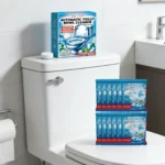 Jue Fish Automatischer Toilettenreiniger Entkalker Geruchsentferner Langanhaltender Schutz Haushalts-Toilettenreiniger Brausetabletten 4