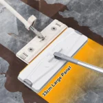 Flachmopp- und Eimer-Set, multifunktionaler Haushaltsmopp für Nass- und Trockenreinigung von Böden, für Badezimmer, Küche, Fenster, Toilettenreinigungswerkzeug 6