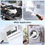 2500 W Hochdruck-Dampfreiniger, 1200 ml tragbare Handreinigung, Hochtemperatur-Dampfreiniger zum Reinigen von Autos, Küche 5