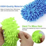 1 Paar Mopp-Hausschuhe für die Hausreinigung, Staubentfernung, waschbar, wiederverwendbar, Lazy Floor Wall Cleaning, Schuhüberzüge für einfache Reinigung zu Hause 5